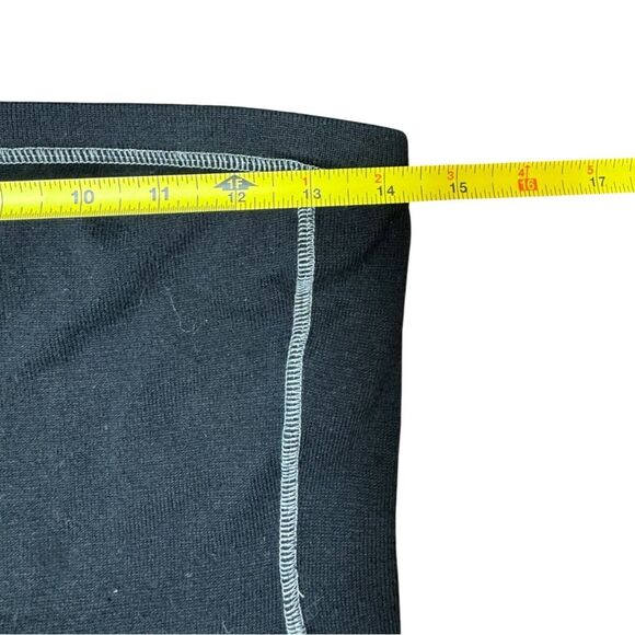 Y2K Xhilaration Black Subversive Strapless Sweater Tube Top Size Medium - Picture 5 of 7